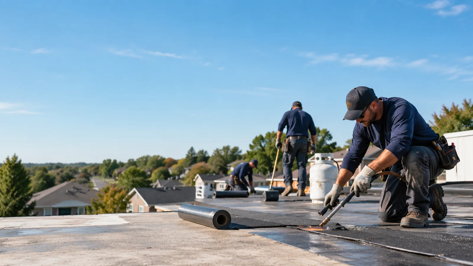 Flat Roof Leak Repair providers in Roff, OK
